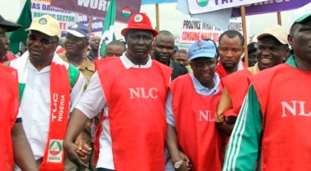 The Nigerian Labour Congress during a demonstration