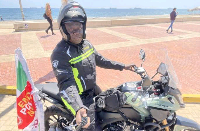 London-to-Lagos Biker, Kunle Adeyanju Plans New Trip | Daily Report Nigeria