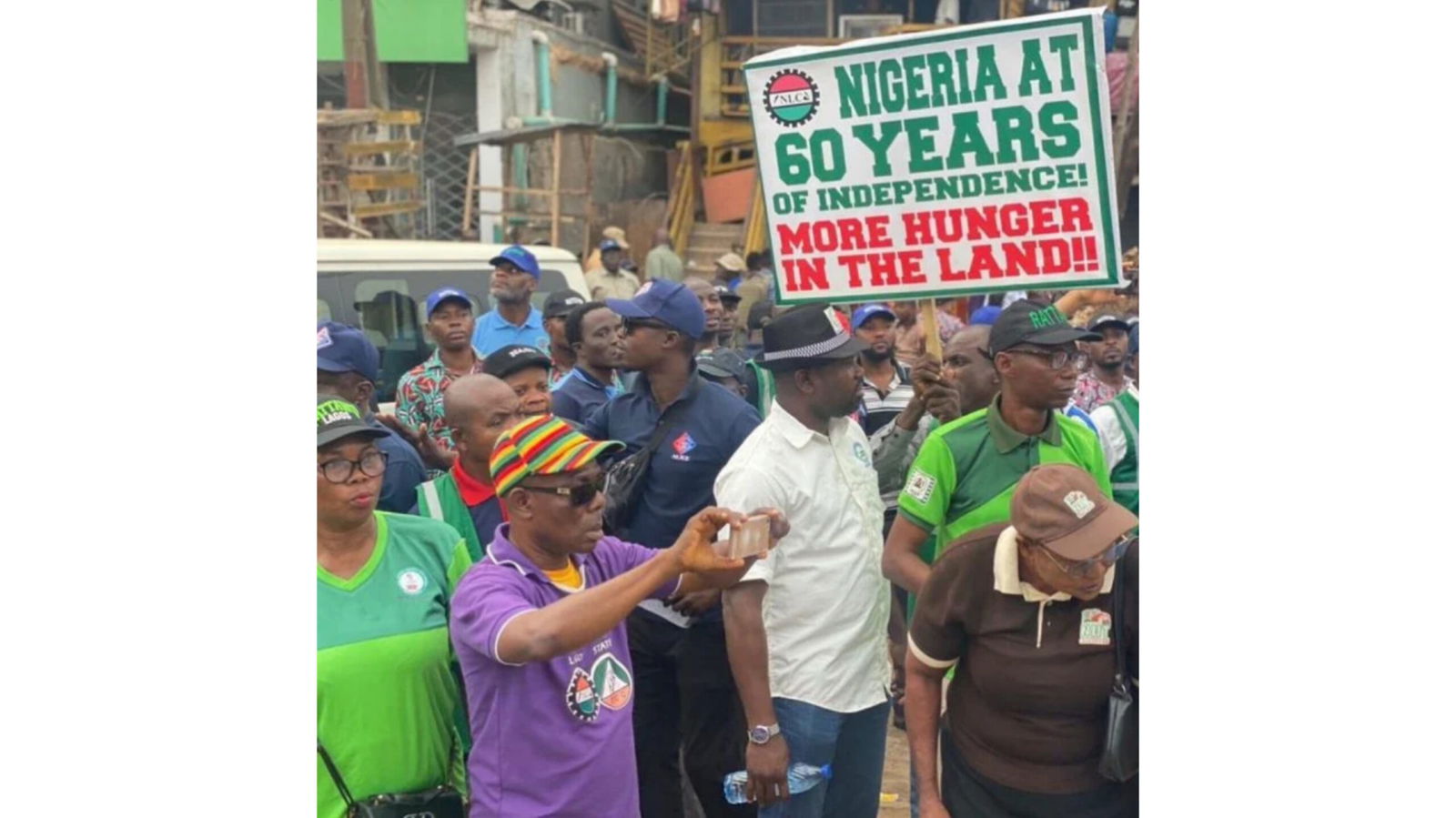 PHOTOS: NLC Protests In Lagos Over ASUU Strike | Daily Report Nigeria