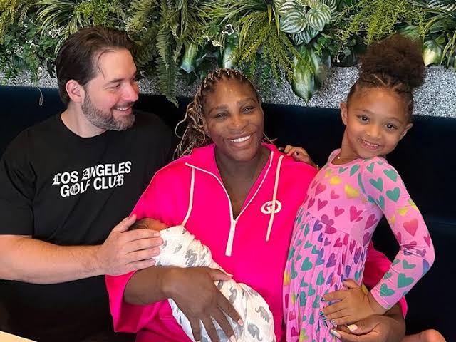 Serena and Husband; Alexis Ohanian Welcomes Second Child | Daily Report Nigeria